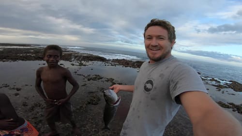 Sharing my Fish with Local People