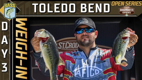 Weigh-in: Day 3 at Toledo Bend (2023 Bassmaster OPENS)