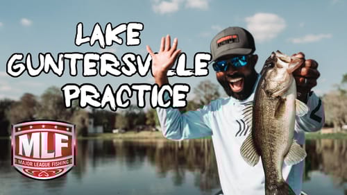 I might not requalify - LAKE GUNTERSVILLE Bass Fishing