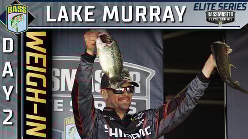 Weigh-in: Day 2 Bassmaster Elite at Lake Murray