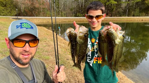 Private Pond Catch and Cook!!