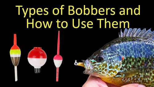 Types of Fishing Bobbers - How to Use and Setup Bobbers - Slip, Spring, and Round