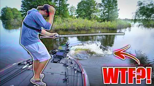 The MOST TERRIFIED I've Ever Been While Fishing...