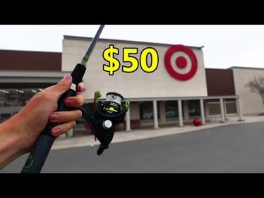 $50 Target Fishing Challenge! (Surprising!)