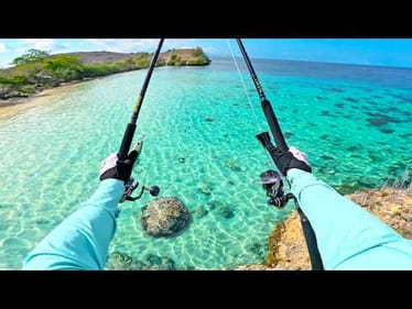 Fishing A Tropical Paradise