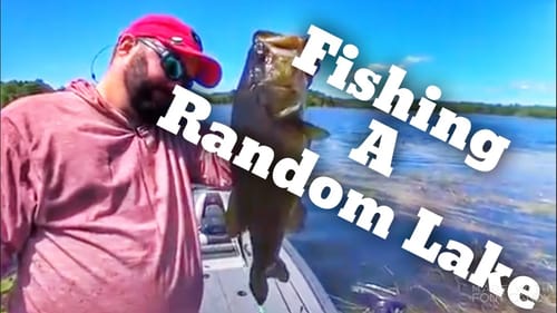 Bass Fishing a Random Lake in the Fall- How to Fish Shallow Grass