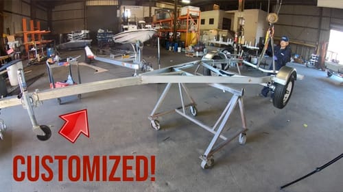 Custom Boat Trailer by Pacific Trailer - The Original DREAM Machine Part 3