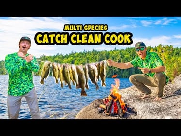 The BIGGEST Googan MULTI SPECIES CATCH CLEAN COOK EVER!