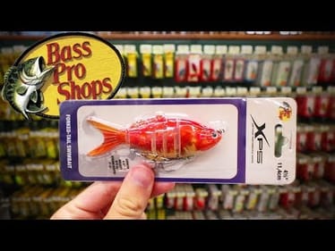 Bass Pro Shops LURES ONLY Fishing Challenge (Surprising!)