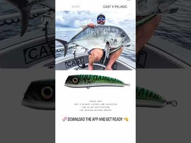 Search CAST Fishing Co on your App Store or Google Play for early access when these drop! #fishing