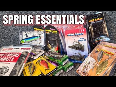 Unboxing ESSENTIAL Lures for Spring Fishing