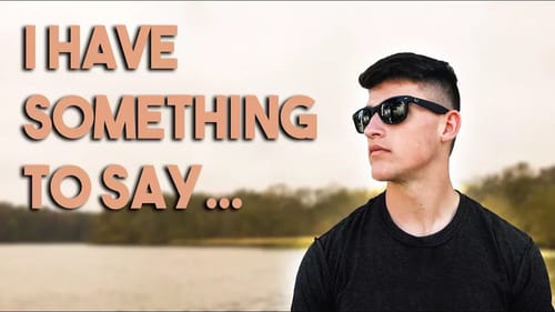 I HAVE SOMETHING TO SAY...