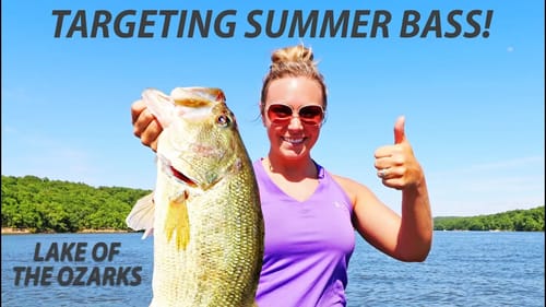 How To TARGET BIG SUMMER BASS! Catching SO MANY Fish!