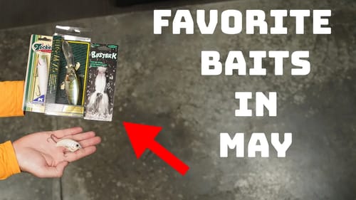 Our Favorite Baits To Catch Big Post Spawn Bass In The Month Of May!