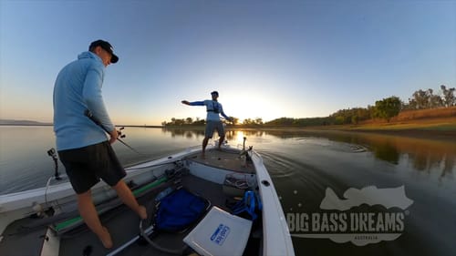 Legend takes a 10 Inch Swimbait to the face   Big Barra Dreams Part 7