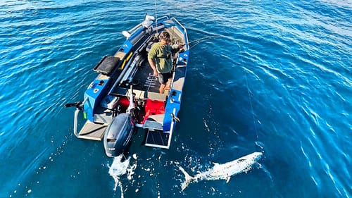 Dropping A Camera Off The Boat - Surprise BIG Winter Fish