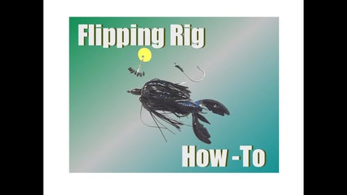 How Tie a Flipping Rig for Spring Bass