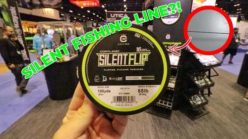 Fishing line that is FLAT! *Cortland Line*