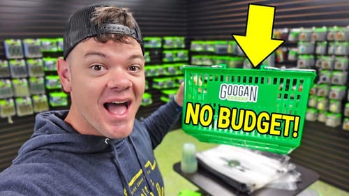 NO Limit, NO Budget Tackle Shopping at Googan HQ!