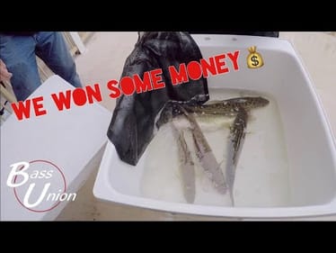 We Won Some Money Fishing a Tournament on Lake Oroville - There was a GIANT 12.5lb  Bass weighed in!