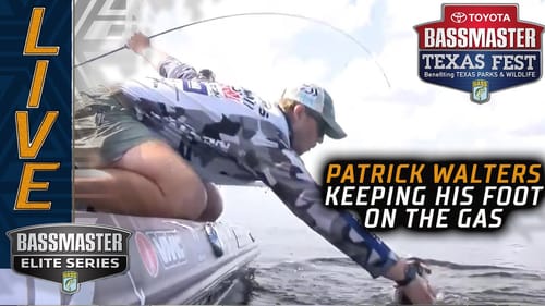 Patrick Walters crushing the field at Lake Fork with big bass