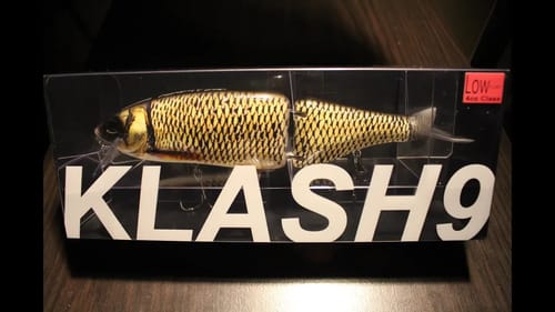 SwimbaitUnderground X DRT Klash 9 Golden Shiner