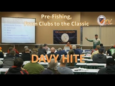 How to Practice for a Bass Tournament w/ DAVY HITE