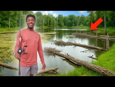 There are GIANTS In This Pond... And I Was NOT Ready for the First Bite!