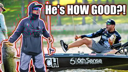 The #1 Fisherman in Texas is NEXT LEVEL Talented 😳