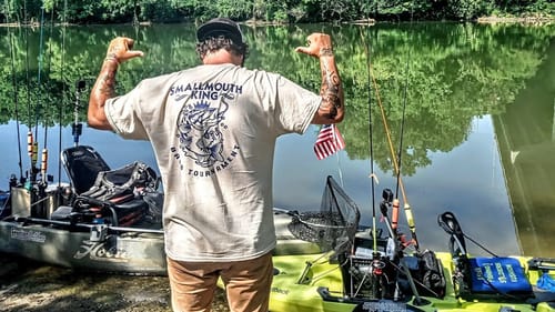 FISHING FOR THE TITLE "SMALLMOUTH KING"