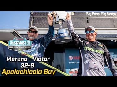 Moreno and Viator win 2024 Bassmaster Redfish Cup at the Apalachicola with 32 pounds, 9 ounces