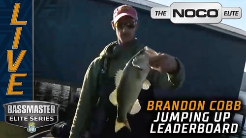 Brandon Cobb jumps into the unofficial lead on Day 2