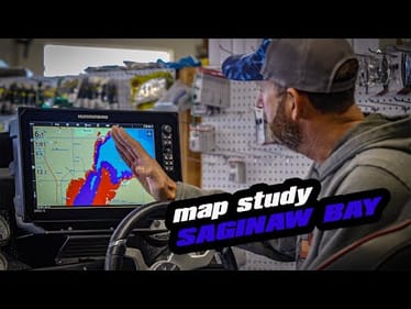Bass Pro Tour Map Study | Saginaw Bay