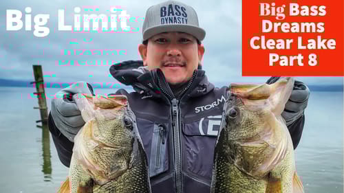 GrindMentality Smacks a 24lb Bag - Big Bass Dreams Clear Lake Part 8