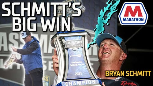 Bryan Schmitt's FIRST BASSMASTER ELITE SERIES victory