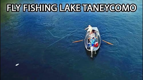 Fishing With DRONE For TROUT! Epic Lake Taneycomo Guide Trip!