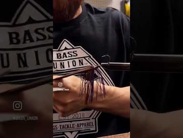 Tying Finesse Ball Head Jigs 🧵 #bassunion #bassunionjigs #bassunionguideservice