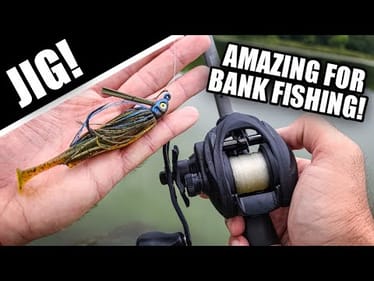 Easy Jig for Bank Fishing (Catch MORE Bass!)