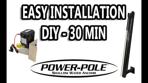 DIY - EASY Power Pole Installation! Bass Boat with Jack Plate
