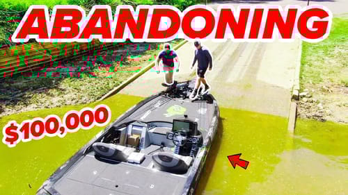 Abandoning My $100,000 Boat - WE FOUND THEM! (River Fishing)