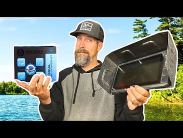 Nocqua Battery Kit Fish Finder Installation | Garmin - Lowrance - Hummingbird
