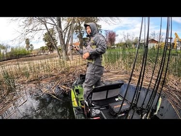 Fishing a flooded Clear Lake, CA (2025)