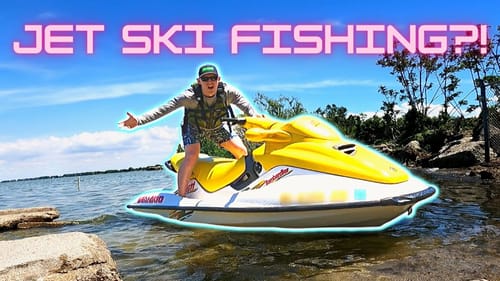 Jet Ski Fishing For Anything That Bites On Lake St. Clair