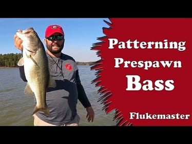 Bass Fishing - Finding a Pattern During the Pre-Spawn