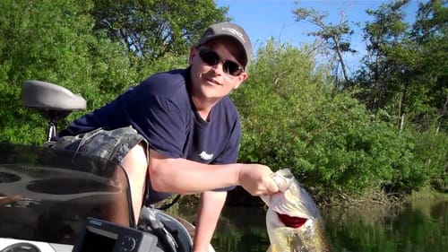 Jeff catches a trophy Delta bass