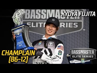 Kyoya Fujita wins Bassmaster Elite at Lake Champlain with 86 pounds, 12 ounces