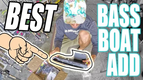 Best BASS BOAT decision YET!!!  Transducer Shield Install