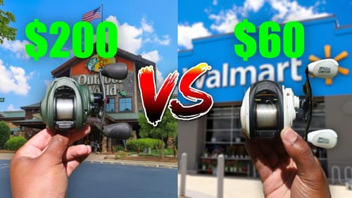 CHEAP vs. EXPENSIVE Bass Reels Fishing Challenge (Which Is Better?)
