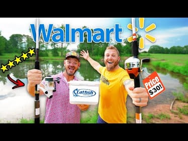 We Bought Walmart's TOP RATED and CHEAPEST Catfish Combos!