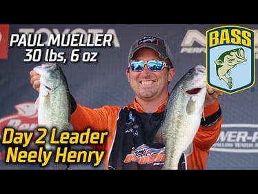 Paul Mueller leads Day 2 at Neely Henry (30 lbs, 6 oz)
